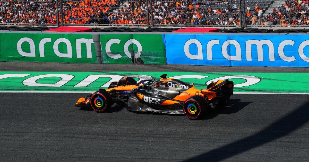 f1 qualifiche gp olanda pole di piastri male le ferrari la griglia di partenza