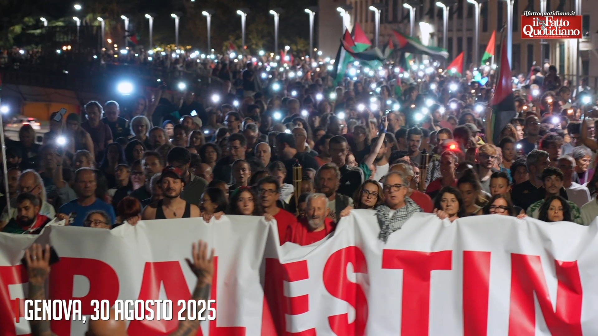 Oltre 40mila persone accompagnano la partenza della Global Sumud Flotilla da Genova. C’è anche la sindaca Salis: “Noi a fianco dei palestinesi” Oltre 40mila persone accompagnano la partenza della Global Sumud Flotilla da Genova. C’è anche la sindaca Salis: “Noi a fianco dei palestinesi”