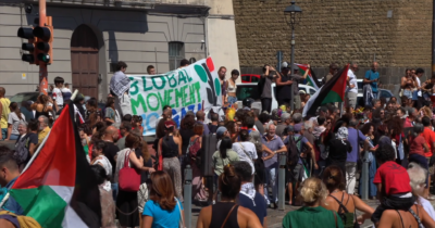 Copertina di A Napoli manifestazione in sostegno della Global Sumud Flotilla: “Popolo palestinese ormai disintegrato” – Video