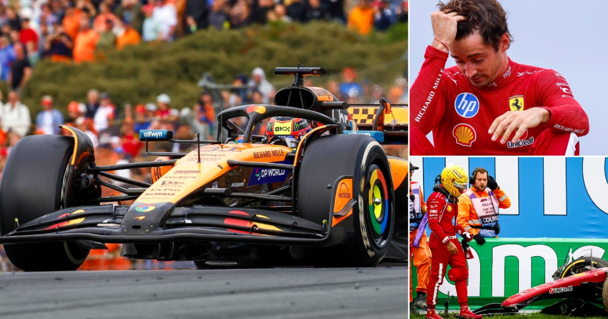 F1, baraonda nel Gp d’Olanda: capolavoro di Piastri, Norris ritirato, Ferrari a muro | Risultato e classifica F1, baraonda nel Gp d’Olanda: capolavoro di Piastri, Norris ritirato, Ferrari a muro | Risultato e classifica