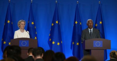 Copertina di Ucraina, il presidente del Consiglio Ue: “Il soft power non basta più. Stiamo aumentando massicciamente gli investimenti nella difesa”