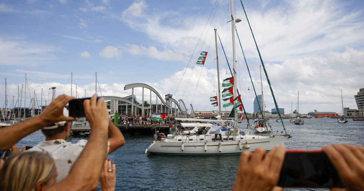 quello della global sumud flotilla 232 un atto di coraggio e di umanit224