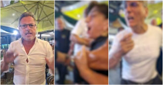 Copertina di Il deputato Borrelli aggredito a Napoli in diretta video: stava denunciando locale che “occupa abusivamente una scalinata”