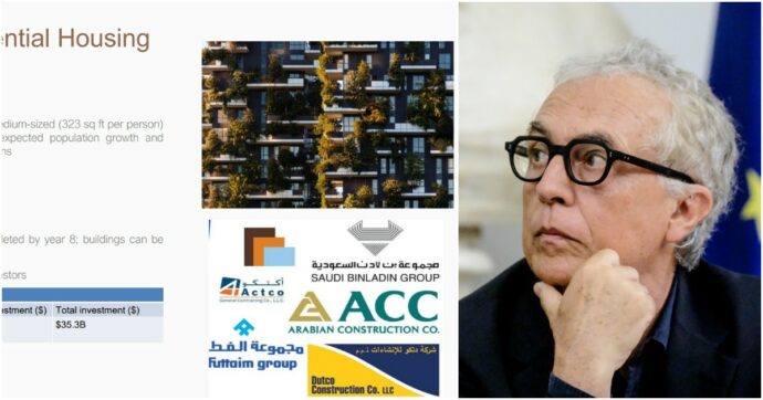 La foto del Bosco Verticale nel piano postbellico Usa per la Striscia di Gaza, Boeri: “Inaccettabile”