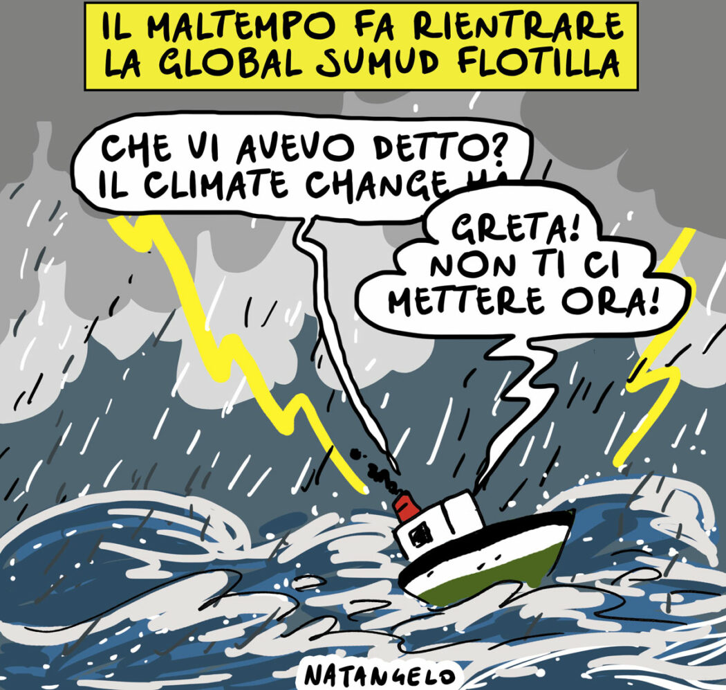 La vignetta di Natangelo