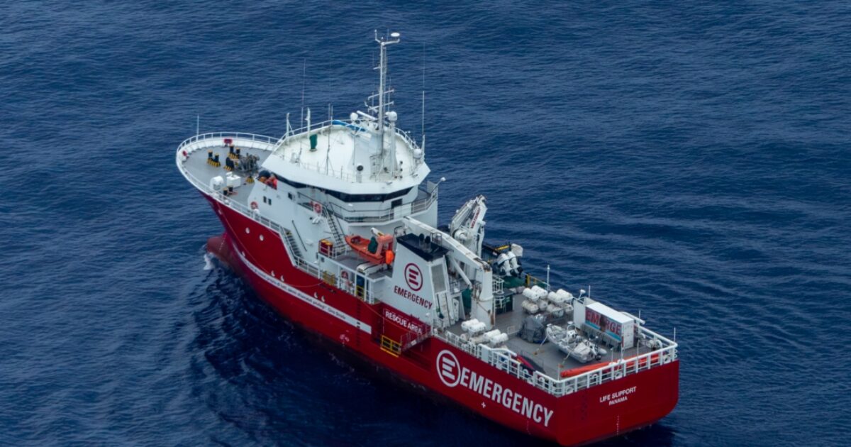 global sumud flotilla anche emergency si unisce con la sua nave life support