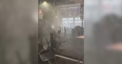 Copertina di Il video dell’impressionante downburst che ha colpito il Veronese: la furia dell’acqua e del vento a San Bonifacio