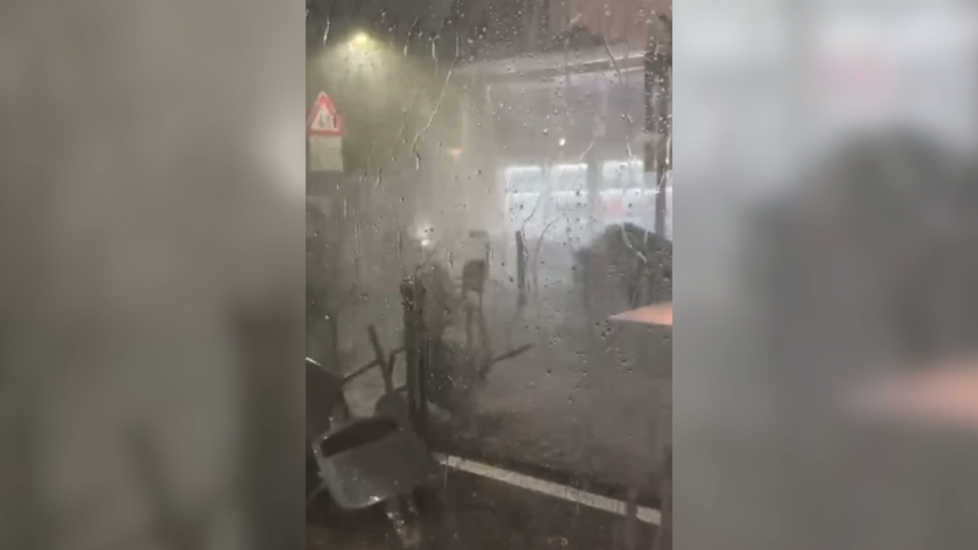 Il video dell’impressionante downburst che ha colpito il Veronese: la furia dell’acqua e del vento a San Bonifacio