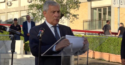 Copertina di Tajani: “Global Sumud Flotilla? Non condivido la posizione di Ben Gvir, non credo siano terroristi”