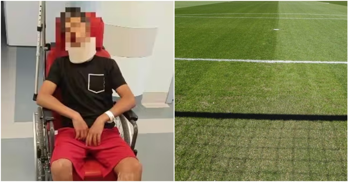 entra in campo e picchia brutalmente il portiere di 13 anni la follia di un pap224 durante un match giovanile siamo sotto choc