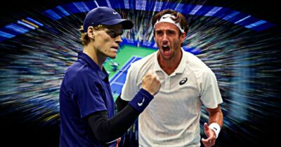 Copertina di US Open, Sinner contro Musetti: la sfida azzurra che fa la storia del tennis. Mai due italiani così avanti in uno Slam maschile