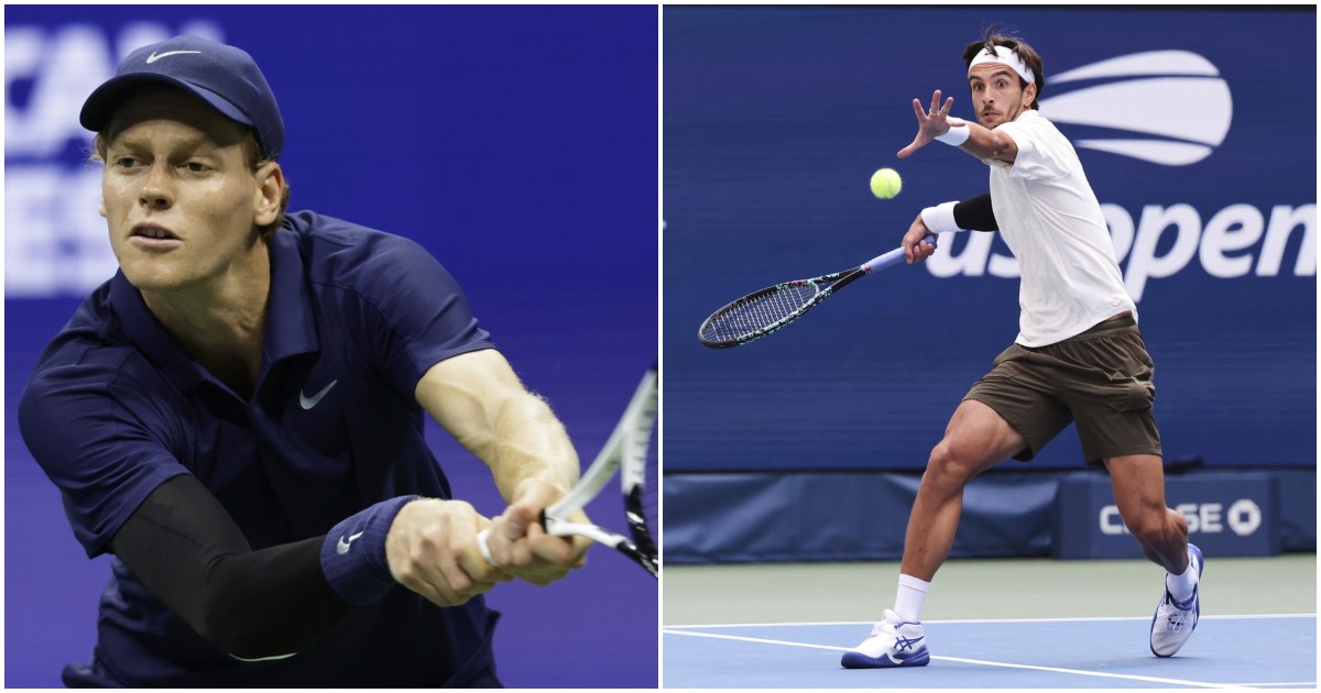 US Open, Sinner contro Musetti: la sfida azzurra che fa la storia del tennis italiano. Mai due italiani così avanti in uno Slam maschile US Open, Sinner contro Musetti: la sfida azzurra che fa la storia del tennis italiano. Mai due italiani così avanti in uno Slam maschile