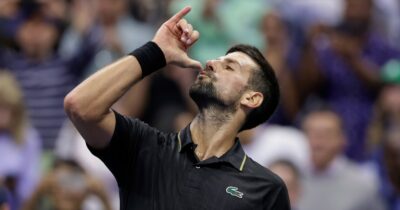 Copertina di US Open, Djokovic e il balletto dopo la vittoria contro Fritz: ecco a chi era dedicato