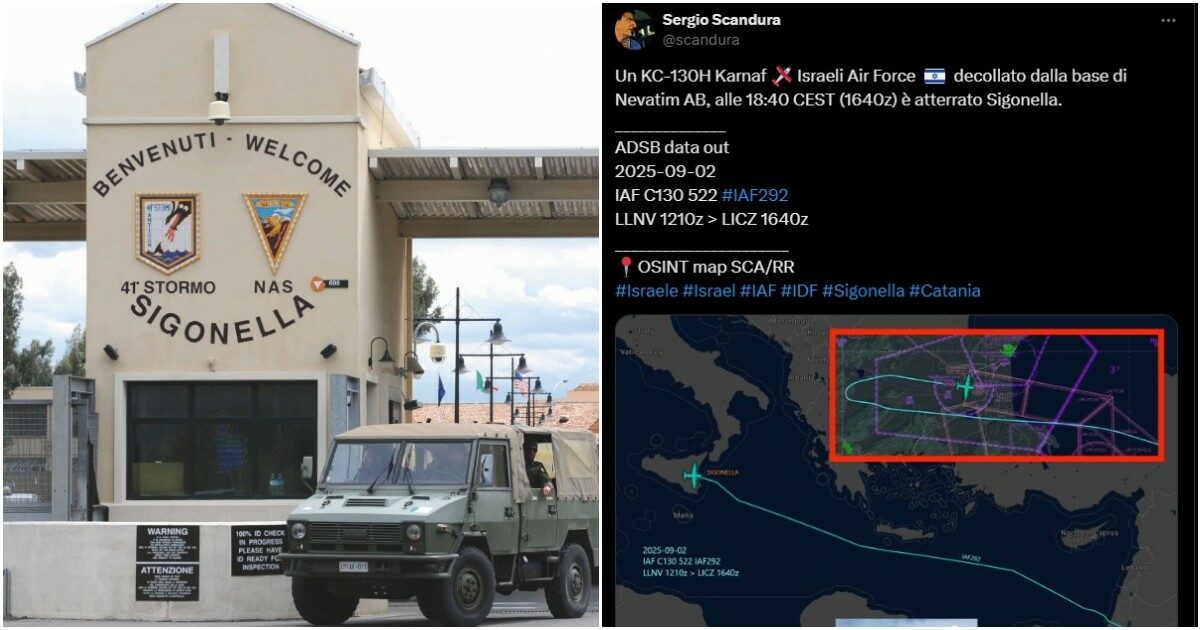“Aerei militari israeliani a Sigonella”, Bonelli: “Venuti a spiare la Flotilla o a caricare armi? Governo spieghi subito” “Aerei militari israeliani a Sigonella”, Bonelli: “Venuti a spiare la Flotilla o a caricare armi? Governo spieghi subito”