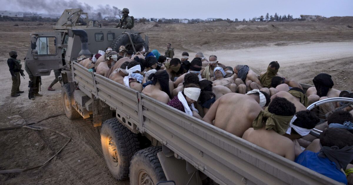 Il report classificato che svela gli arresti sommari di Israele: “Solo un prigioniero su 4 legato a milizie. In carcere anziani e disabili” Il report classificato che svela gli arresti sommari di Israele: “Solo un prigioniero su 4 legato a milizie. In carcere anziani e disabili”