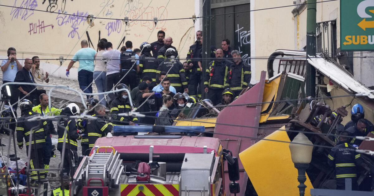 Incidente della funicolare di Lisbona: salgono a 17 i morti. Sotto accusa la manutenzione Incidente della funicolare di Lisbona: salgono a 17 i morti. Sotto accusa la manutenzione