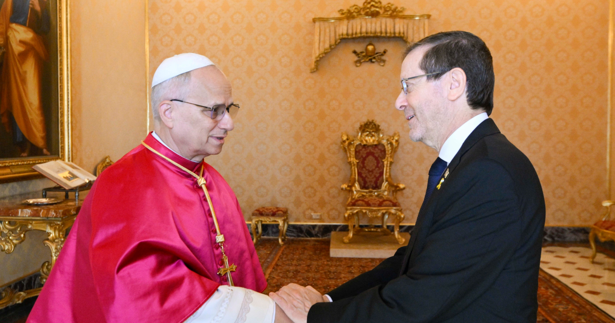 Gaza, il presidente israeliano Herzog dal Papa: “Garantiamo la sicurezza dei cristiani” Gaza, il presidente israeliano Herzog dal Papa: “Garantiamo la sicurezza dei cristiani”