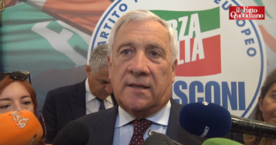 Copertina di Tajani: “Global Sumud Flotilla? Poche barche non risolvono la carestia a Gaza. Daremo assistenza diplomatica e consolare”