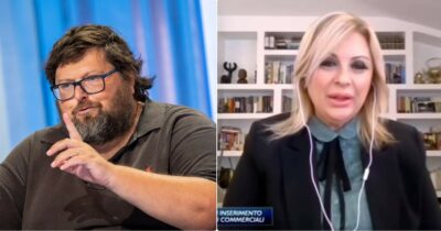 Copertina di “Sogno Uomini e Donne”, la clamorosa candidatura di Mario Adinolfi accende il botta e risposta con Tina Cipollari