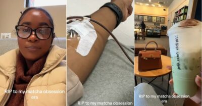 Copertina di “La mia ossessione per il matcha mi ha portata in ospedale, ho dovuto fare delle trasfusioni”. La storia di Lynn Shazeen è virale, ecco cosa è successo