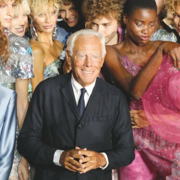 Addio Armani, inventore dell’industria della moda