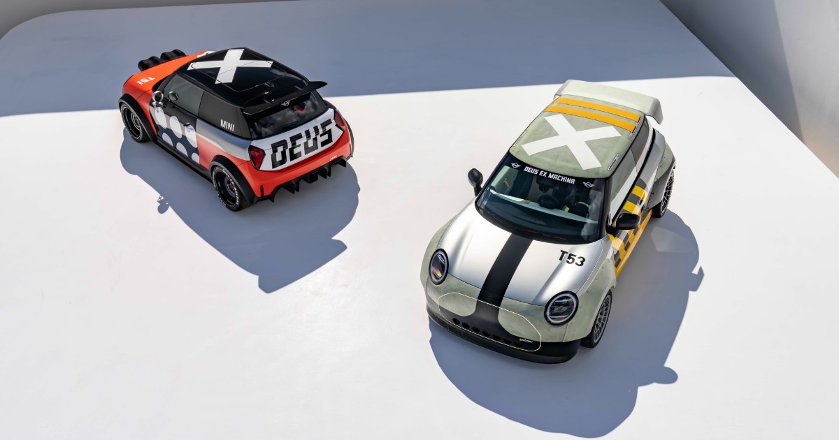 IAA Mobility 2025, Mini e Deus Ex Machina presentano due concept tra racing, creatività e spirito surf IAA Mobility 2025, Mini e Deus Ex Machina presentano due concept tra racing, creatività e spirito surf