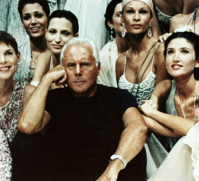 Io, ragazzina a cavallo degli anni 80-90, col mito di Giorgio Armani