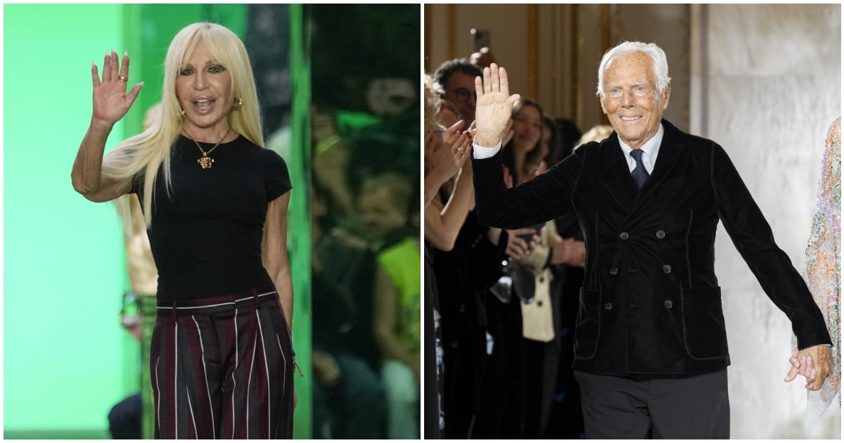 per me era immortale non ci posso credere mi sembra irreale la notizia della sua scomparsa donatella versace piange la morte di giorgio armani