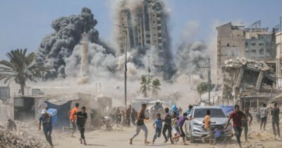 Copertina di Gaza City, giù i grattacieli. Israele: “Si apre l’inferno”