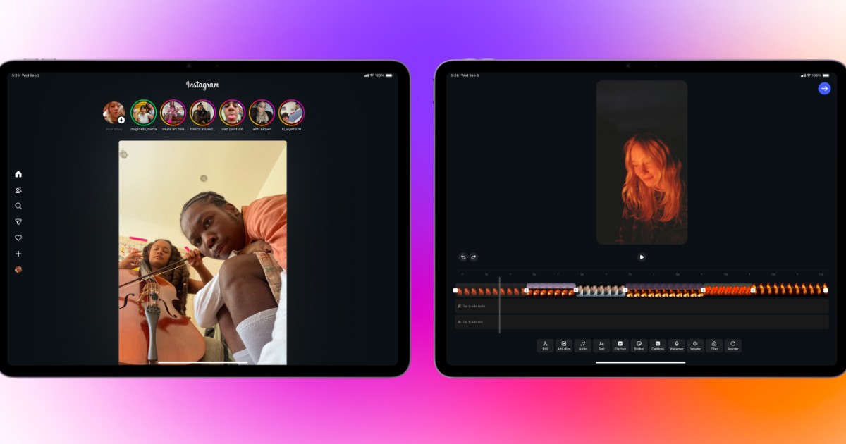 “Reel su schermo più grande e funzionalità esclusive”: Instagram arriva su iPad. Come cambia l’app “per non perdersi neppure un momento” “Reel su schermo più grande e funzionalità esclusive”: Instagram arriva su iPad. Come cambia l’app “per non perdersi neppure un momento”