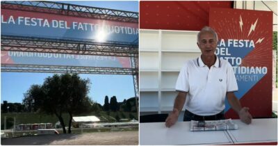 Copertina di ‘Andiamo al Massimo’, il direttore Marco Travaglio presenta il programma della Festa del Fatto Quotidiano al Circo Massimo