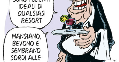 Copertina di La vignetta di Franzaroli