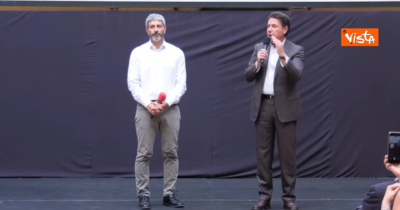 Copertina di Regionali Campania, Conte presenta il candidato del centrosinistra Fico: “Progetto politico serio” – Video