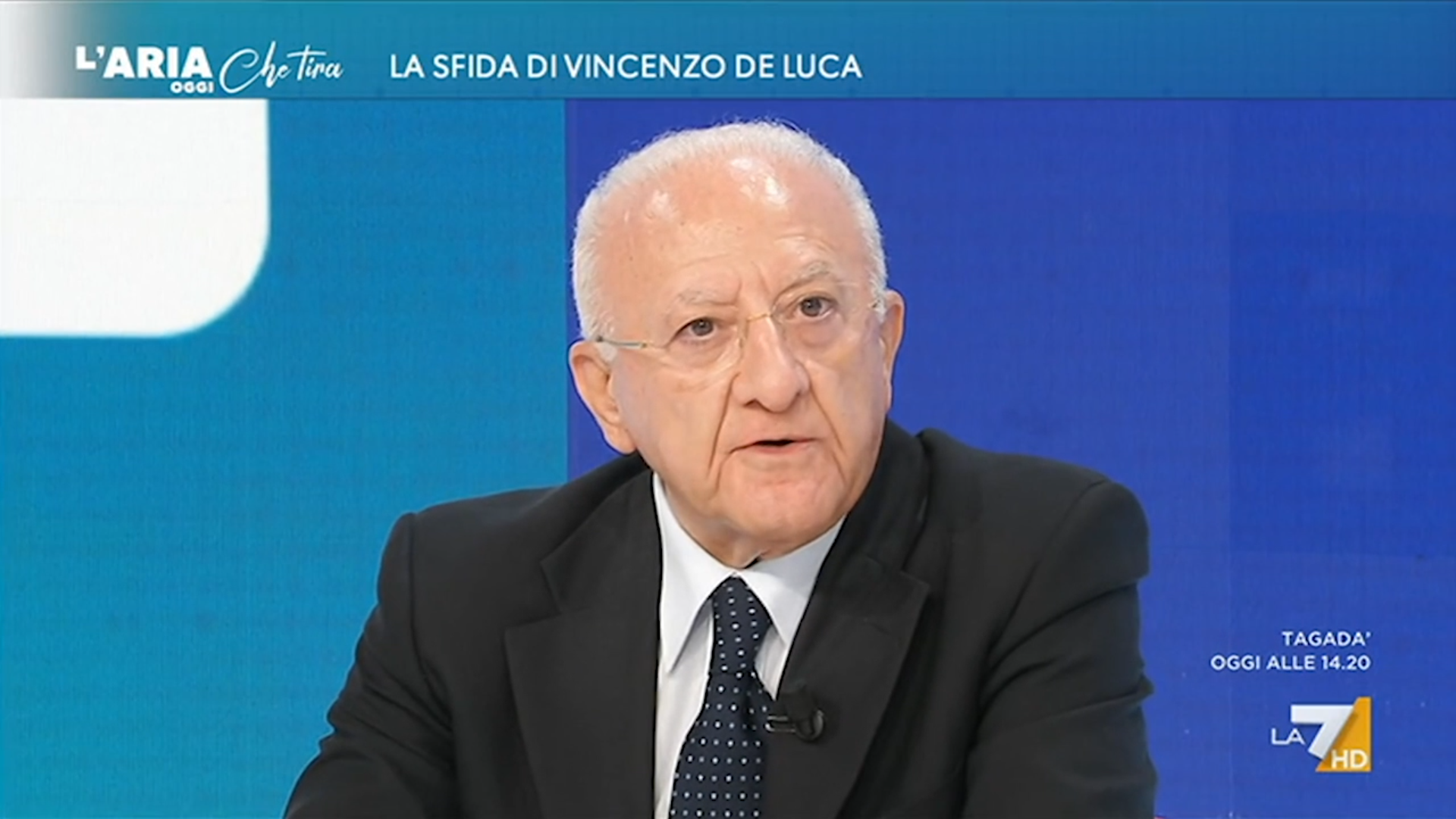 l8217ironia di de luca fico candidato comunico la mia commozione se il buongiorno si vede dal mattino buonanotte su la7