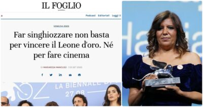 Copertina di “Dal Foglio parole ipocrite e disinformate su The Voice of Hind Rajab: siamo indignati”