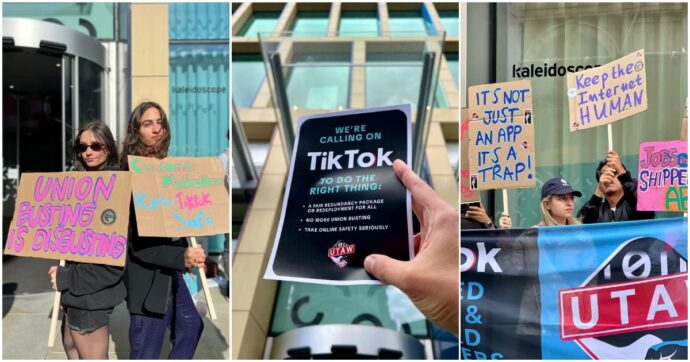 TikTok licenzia 300 moderatori a Londra: “Appaltano all’esterno, l’AI non c’entra. Ci rimetteranno gli utenti”