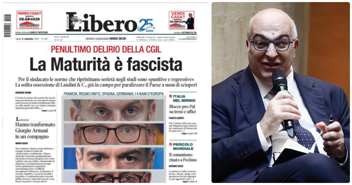 Un ‘delirio’ criticare una riforma? Mario Sechi deve essere stanco Un ‘delirio’ criticare una riforma? Mario Sechi deve essere stanco