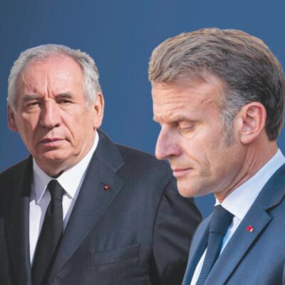 Copertina di Francia, Bayrou adieu. Ora si chiede la testa di Macron