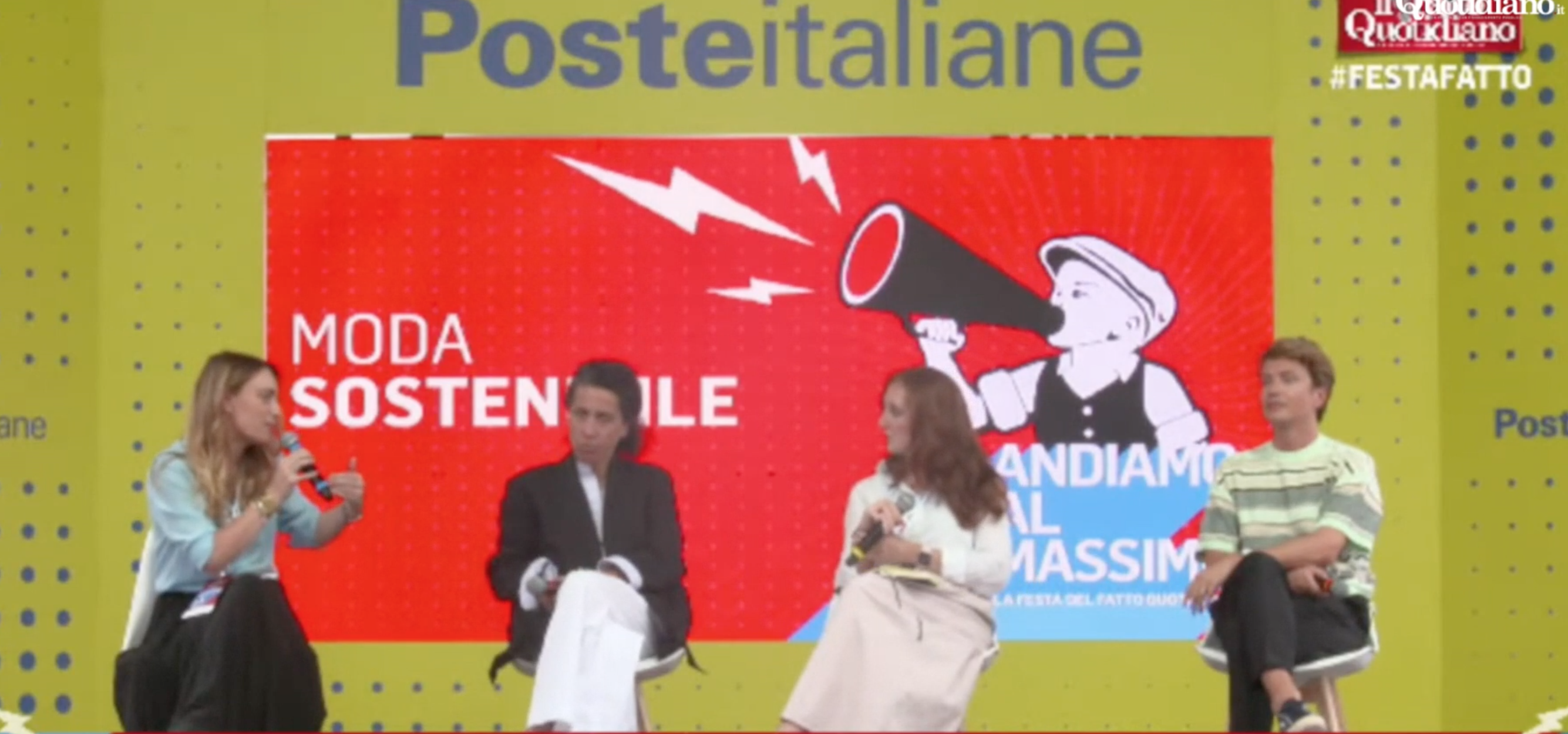 Festa del Fatto Quotidiano, rivedi l’incontro sulla moda sostenibile con Ward, Sozzani Maino, Mauri e Rossi Festa del Fatto Quotidiano, rivedi l’incontro sulla moda sostenibile con Ward, Sozzani Maino, Mauri e Rossi