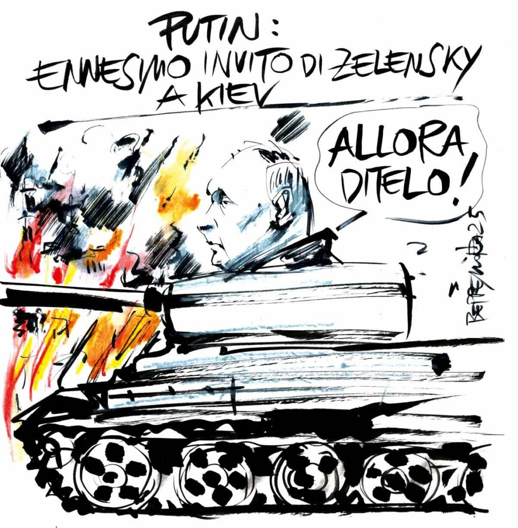 La vignetta di Beppe Mora