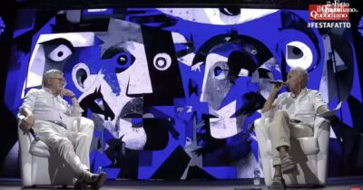 Copertina di “Storie di guerre e di paci”, Travaglio dialoga con Barbero alla festa de il Fatto Quotidiano: rivedi l’integrale