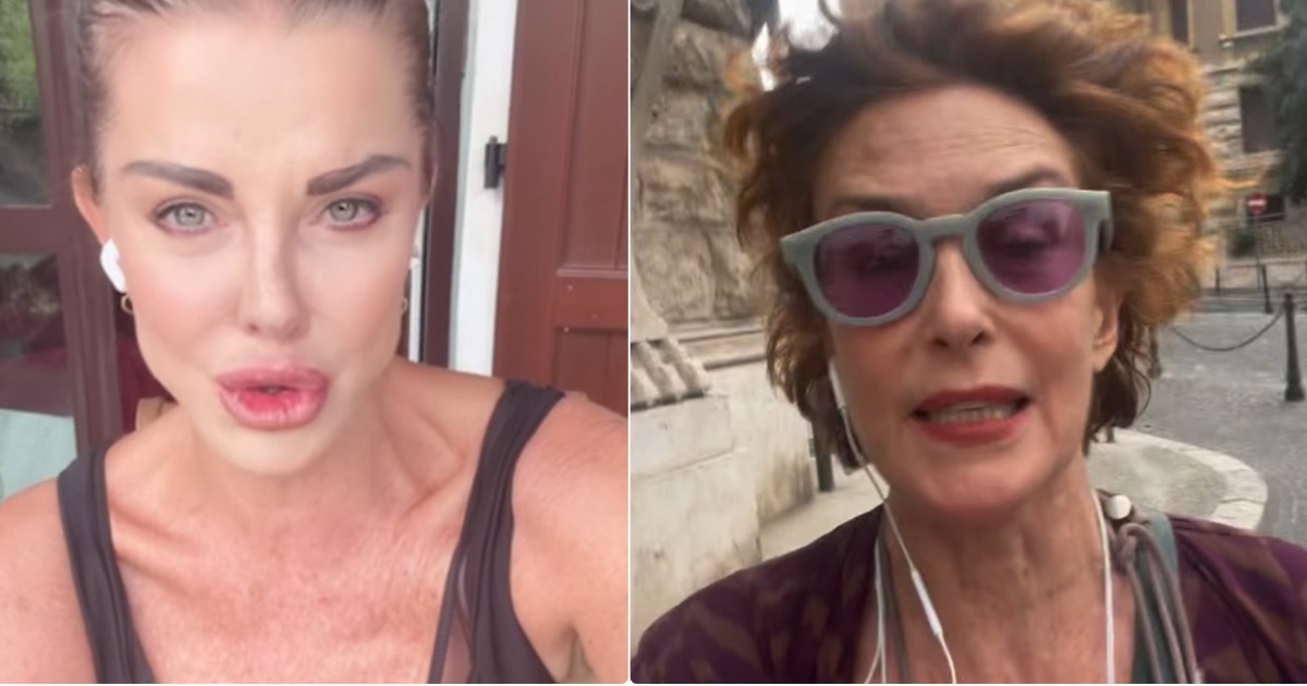 “Non sono come Alba Parietti”, “I giudizi superficiali sono forma di violenza”: botta e risposta tra la showgirl e Lucrezia Lante Della Rovere (che poi si scusa)