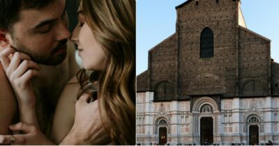 Copertina di Fanno sesso sui gradini della chiesa “senza nemmeno soffocare le urla di piacere”: coppia denunciata per atti osceni in luogo pubblico