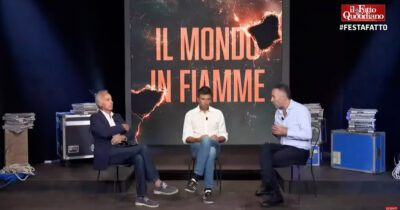 Copertina di Qatar, Gaza, Polonia, Francia: il mondo in fiamme. Rivedi l’incontro con Travaglio, Sommi, Di Battista e Gallo alla Festa del Fatto