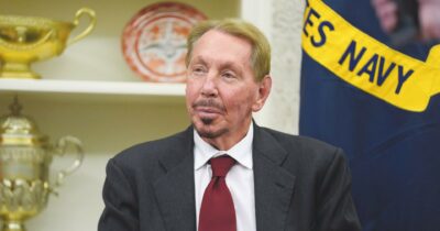 Copertina di Ellison batte Musk: a 81 anni è l’uomo più ricco al mondo