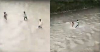 Copertina di Proteste in Nepal, il ministro delle Finanze spogliato e inseguito in un fiume dai manifestanti