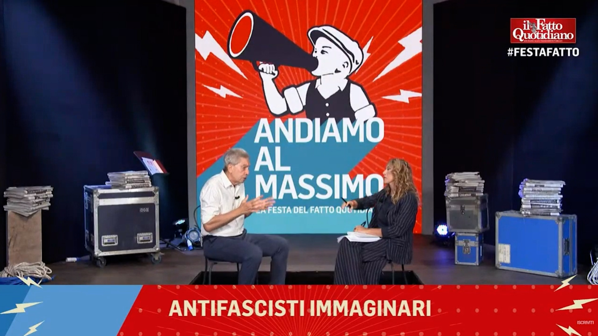 ‘Antifascisti immaginari’. Antonio Padellaro presenta il libro con Manuela Moreno alla Festa del Fatto Quotidiano: rivedi l’incontro ‘Antifascisti immaginari’. Antonio Padellaro presenta il libro con Manuela Moreno alla Festa del Fatto Quotidiano: rivedi l’incontro