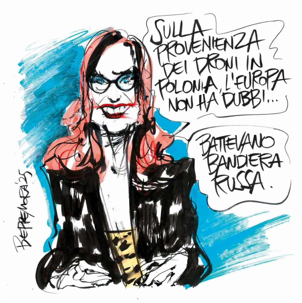 La vignetta di Beppe Mora