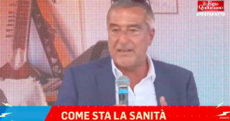 Copertina di Cartabellotta alla festa del Fatto: “Se il cittadino non si incazza, la politica non metterà mai la sanità al centro”