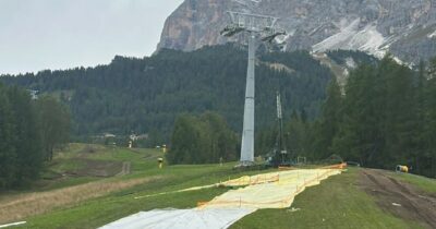 Copertina di “A Cortina i cantieri della nuova cabinovia alimentano la frana, vanno subito fermati”